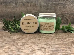 Whipped Sugar Scrub | Rosemary   Mint