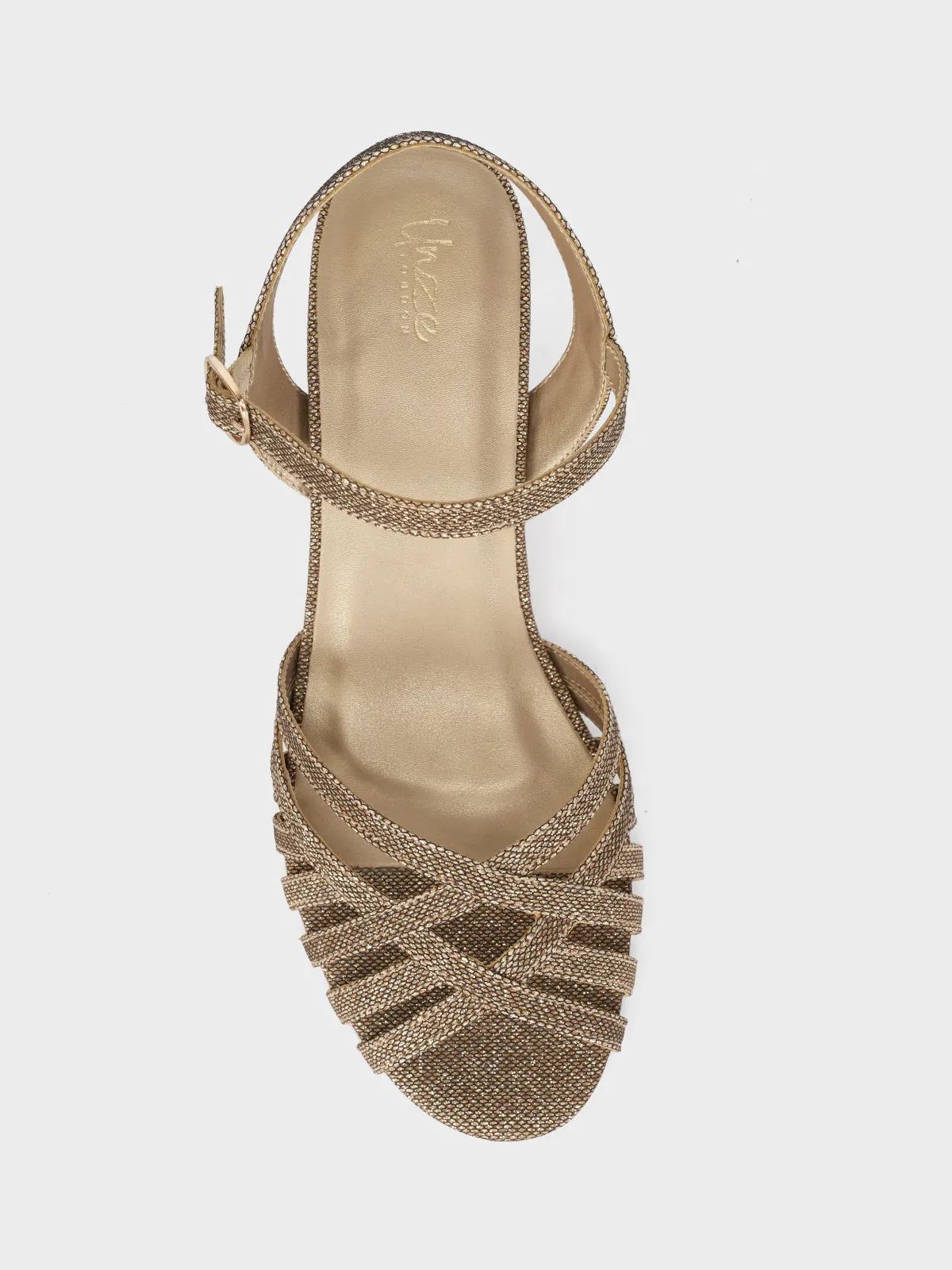 Women "DAKOA" Stylish Mid Low Heel Sandals