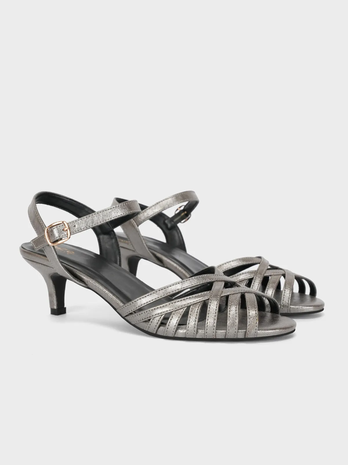 Women "DAKOA" Stylish Mid Low Heel Sandals