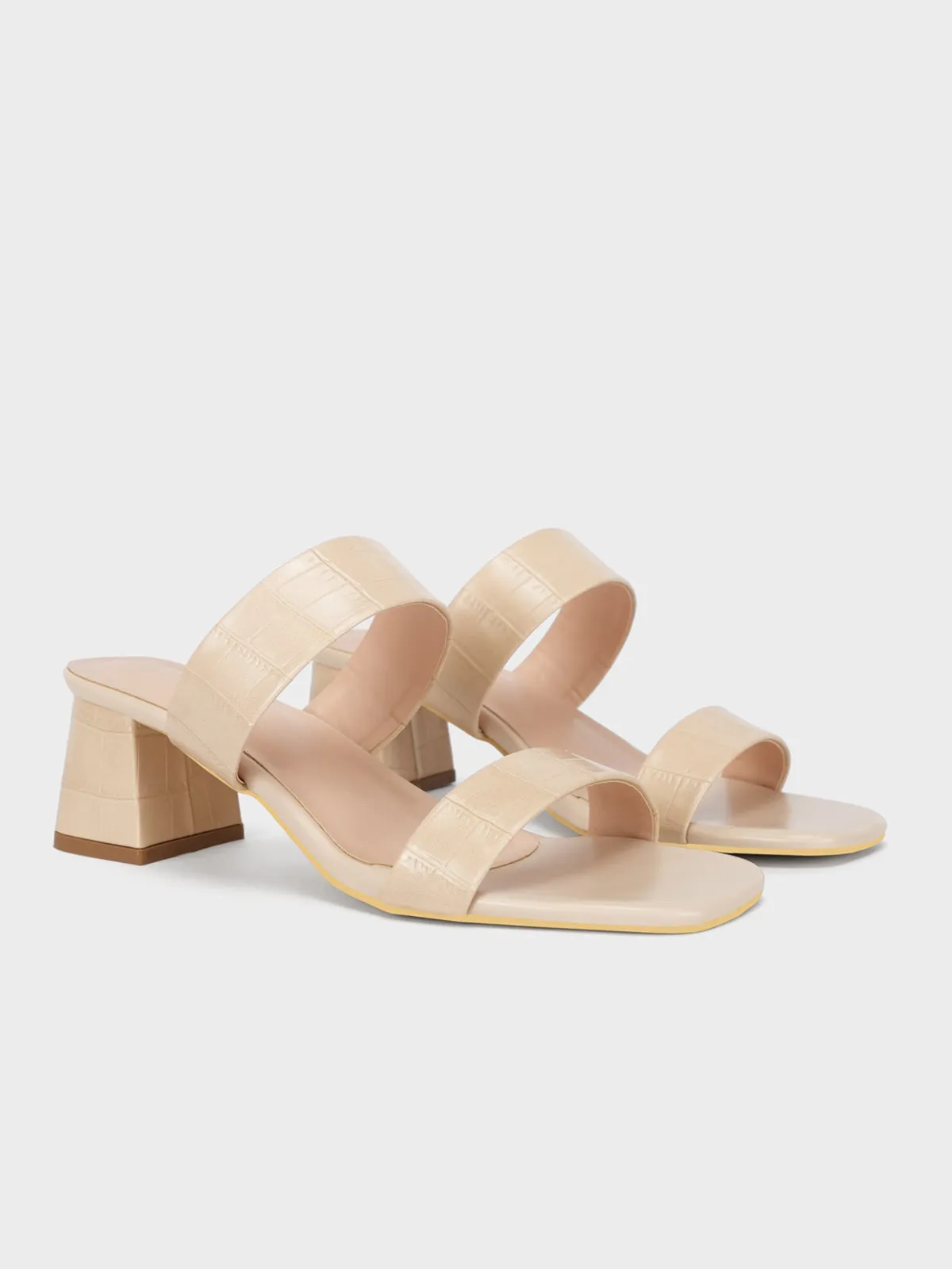 Womens "EVEA" Stylish Block Heel Sandals