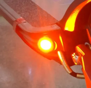 Zero LED light - round.